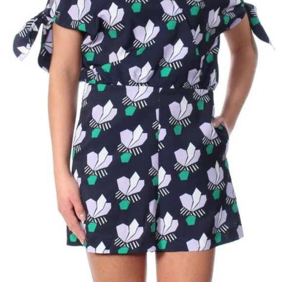 Mare Mare Laj Cold Shoulder Lotus Printed Jumpsuit - Picture 3 of 8